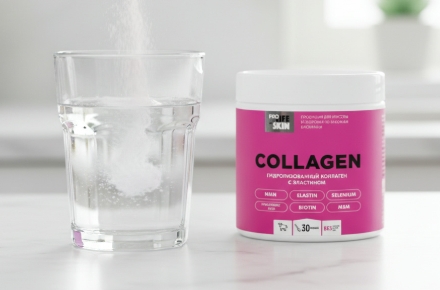 Гидролизованный коллаген с эластином, NMN и биохимической поддержкой